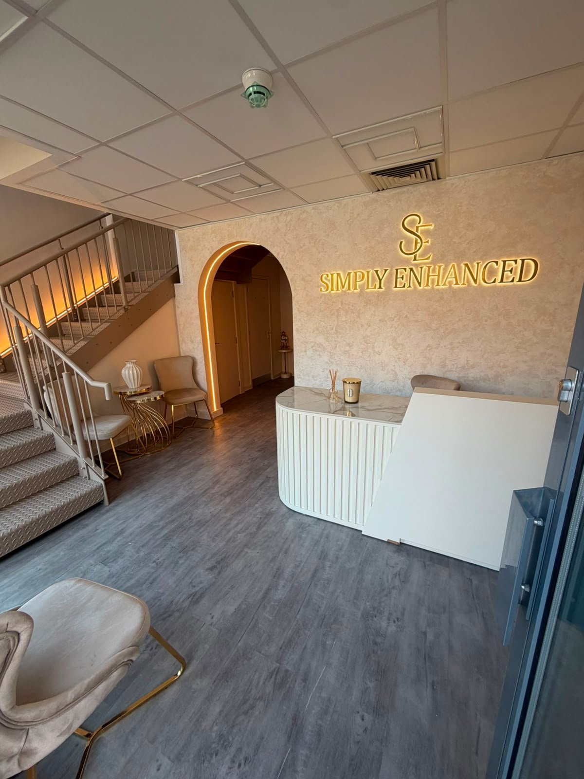 Simply Enhanced clinic reception
